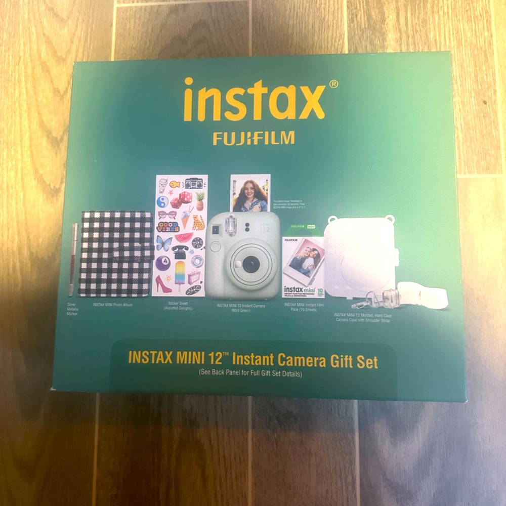 New in box: Instax Mini 12 Instant Camera Gift Set